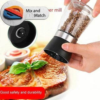 Máy Xay Muối Tiêu Thủ Công Điều Chỉnh Độ Mịn, Bình Xay Gia Vị Tiện Lợi Dụng Cụ Nhà Bếp