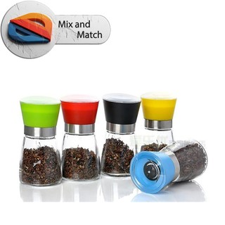 Máy Xay Muối Tiêu Thủ Công Điều Chỉnh Độ Mịn, Bình Xay Gia Vị Tiện Lợi Dụng Cụ Nhà Bếp