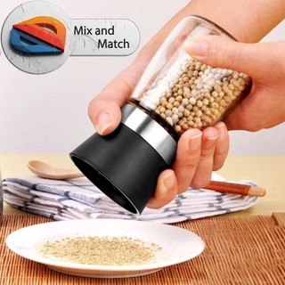 Máy Xay Muối Tiêu Thủ Công Điều Chỉnh Độ Mịn, Bình Xay Gia Vị Tiện Lợi Dụng Cụ Nhà Bếp