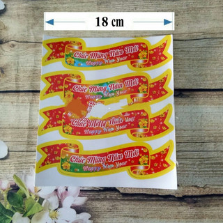 DECAL CHÚC MỪNG NĂM MỚI