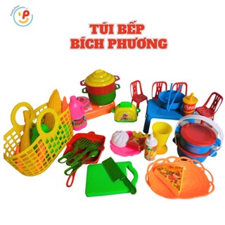  Đồ chơi nấu ăn nhà bếp nhựa hàng Việt Nam Bích Phương nhiều kích cỡ PeeKaPaw Toys 