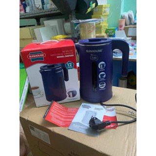 ẤM SIÊU TỐC INOX 2 LỚP 1.8L SUNHOUSE SHD1355 QUÀ TẶNG SỮA ENFA