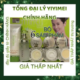  YIYIMEI plus - bộ 6 sản phẩm SẠCH NÁM TẬN GỐC làm đẹp da sạch nám trắng da  CHẤT LƯỢNG 5 SAO  