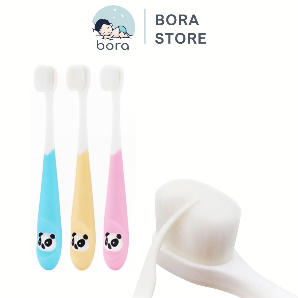 Bàn chải đánh răng cho bé lông siêu mịn