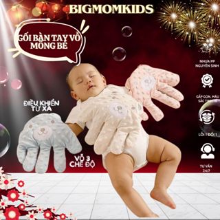 Gối bàn tay Tự Vỗ chống giật mình cho bé hình thú -  giúp bé ngủ ngon - Kích thước 37x24cm