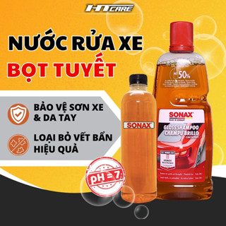   Mã SKAMLSC1926 giảm 10% đơn 100K  Nước rửa xe SONAX - SHINYFOAM chính hãng đậm đặc bọt nhiều dùng cho ôtô & xe máy 