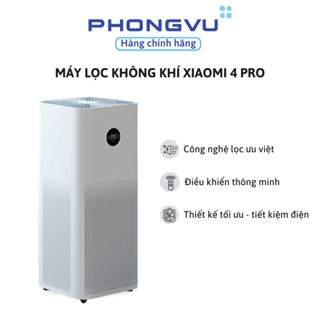  Máy Lọc Không Khí Xiaomi Air Purifier 4 Pro  2024  - Lọc Sạch Bụi Mịn Khử Mùi Điều Khiển Tiện Lợi - Bảo hành 12 Tháng 