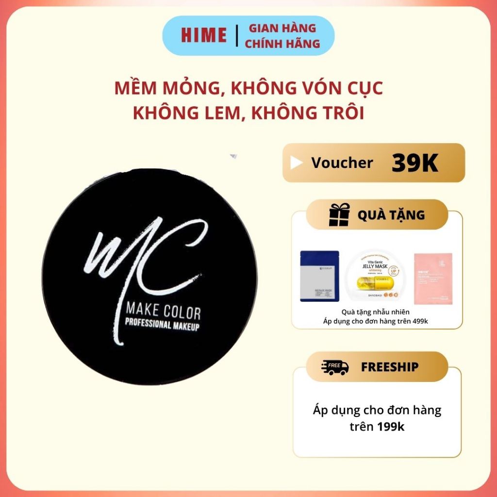 Gel Kẻ Mắt MC Eyeliner Extremely Long Lasting 24h 4.5gr HQ