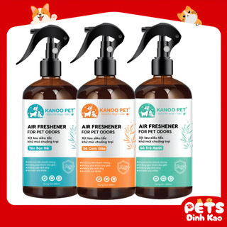  Xịt Khử Mùi Chó Mèo Đa Năng KANOO PET Chai 500ml  Khử Mùi Nước Tiểu Khử Mùi Khu Vực Chó Mèo  