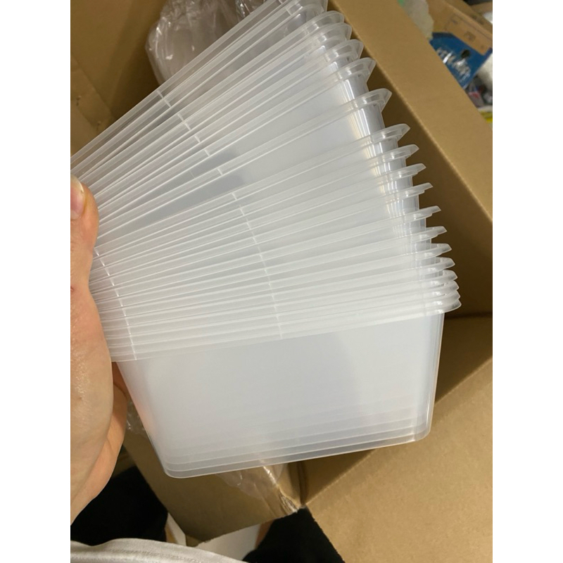 20 hộp nhựa đựng thực phẩm kèm nắp dày đẹp 650ml và 1000ml