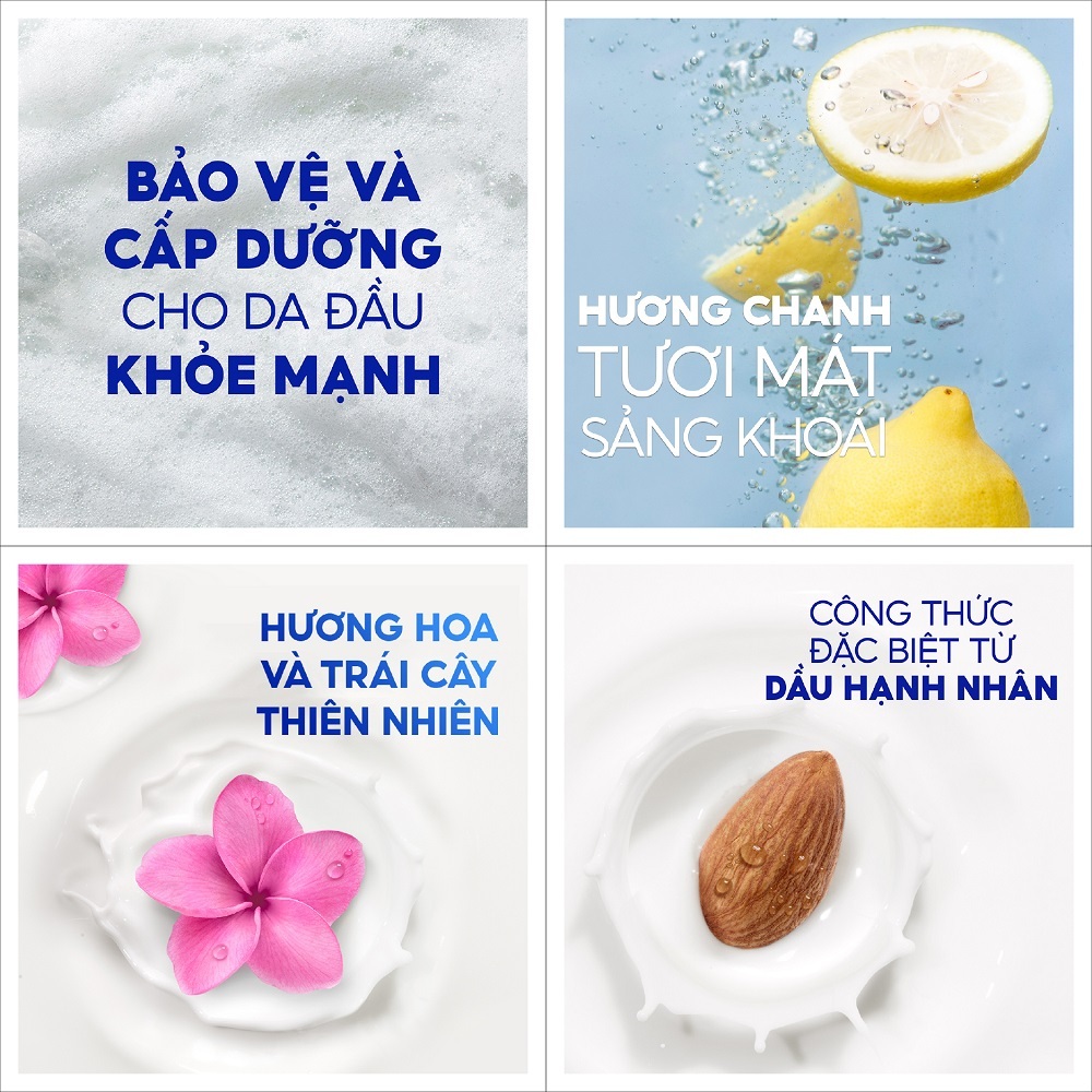Dầu Gội Và Xả 2in1 Sạch Gàu HEAD & SHOULDERS Mỹ Sạch Sâu/ Dành Cho Da Đầu Khô/ Suôn Mượt/ Hương Nước Hoa - Chai 370ML | BigBuy360 - bigbuy360.vn