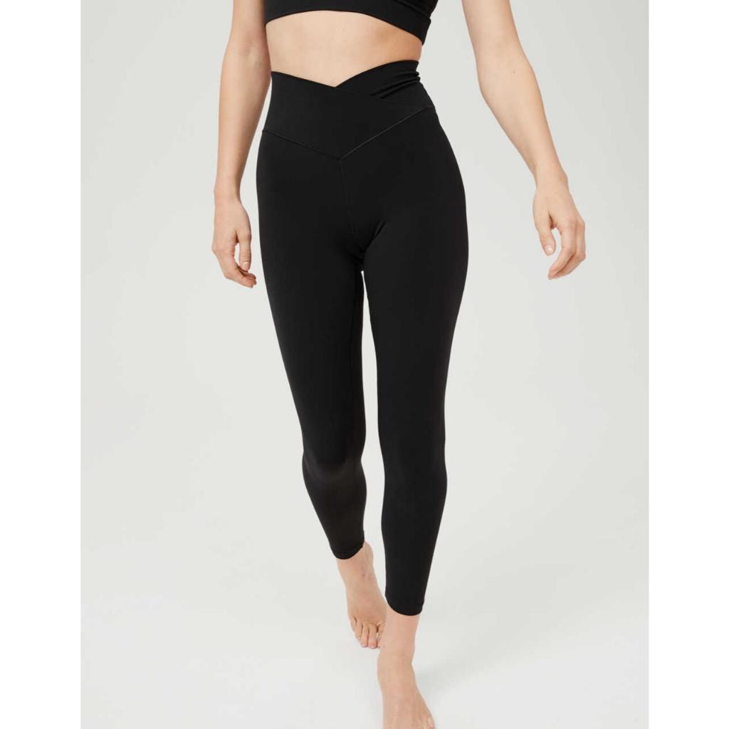 Quần legging thể thao nữ OFFLINE by Aerie xuất dư | Cạp chéo tôn dáng – Co giãn thoáng mát