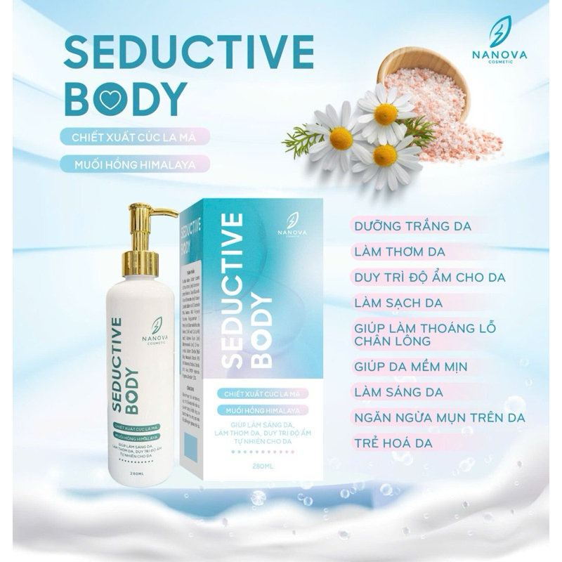 SỮA TẮM SEDUCTIVE 280ml NANOVA