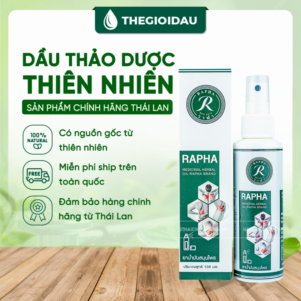 Dầu Rapha Thái Lan chai lớn 100ml