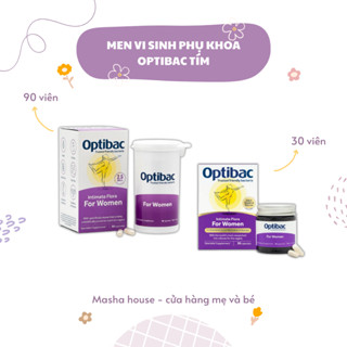  Optibac For Women Probiotics - Men vi sinh Optibac tím hộp 30 viên 90 viên 