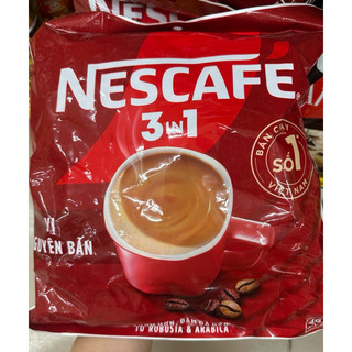 Bịch Cà phê Nescafé 3in1(46 gói đỏ, xanh, đen 35 date mới nhất)