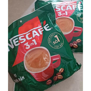 Bịch Cà phê Nescafé 3in1(46 gói đỏ, xanh, đen 35 date mới nhất)