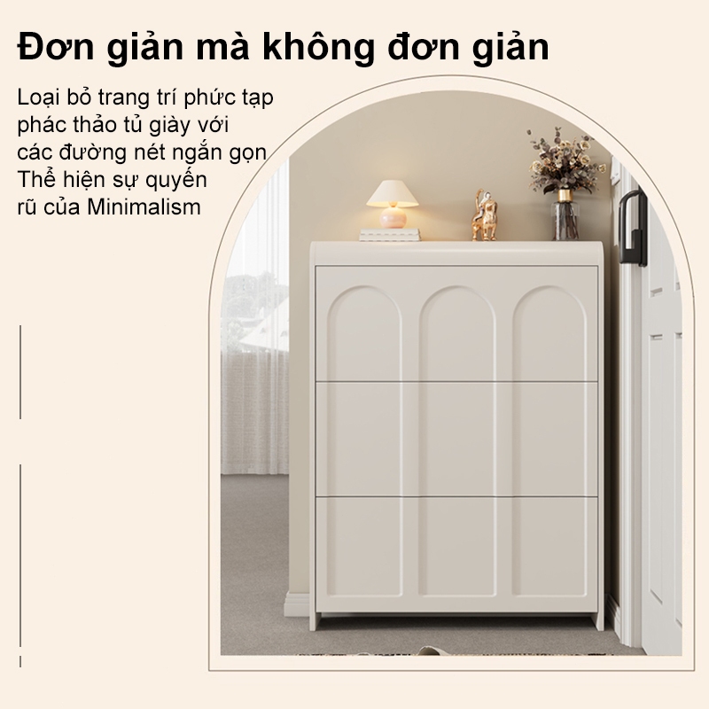 MY Tủ Giày Thông Minh Siêu Mỏng 3 Tầng Cánh Lật Tích Lớn Treo Tường- Có Hậu Kín - Nội Thất An Nhiên | BigBuy360 - bigbuy360.vn