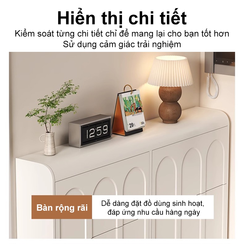 MY Tủ Giày Thông Minh Siêu Mỏng 3 Tầng Cánh Lật Tích Lớn Treo Tường- Có Hậu Kín - Nội Thất An Nhiên | BigBuy360 - bigbuy360.vn