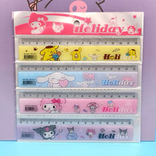 Thước Kẻ 15cm Hình Công Chúa, Siêu Nhân, Labubu dễ thương