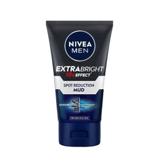 Sữa rửa mặt NIVEA MEN SPot Redution Mud bùn khoáng sáng da mờ thâm mụn 100g