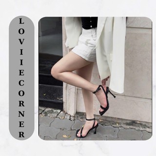 LOVIIECORNER - GIÀY CAO GÓT NỮ CÔNG SỞ - GUỐC CAO GÓT SANDAL MŨI VUÔNG HIỆN ĐẠI 9 PHÂN - GG220917