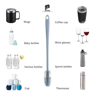 [HOẢ TỐC] Cọ silicone vệ sinh ly, bình sữa, bình thuỷ tinh, siêu tiện lợi
