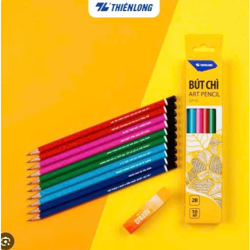 Bút Chì Thiên Long HB ,2B GP-04 ( Chính hãng )