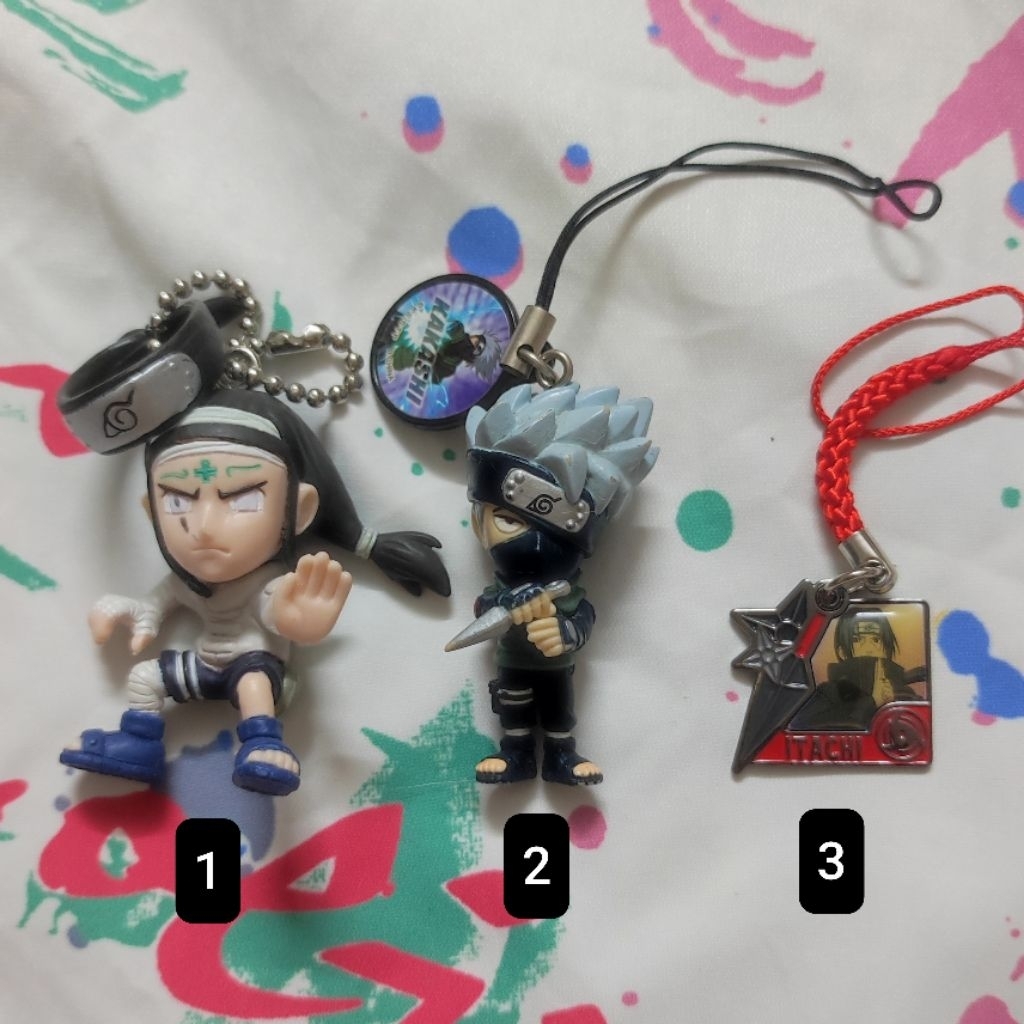 [TỔNG HỢP NARUTO] Figure, móc khoá Neji Hyuga Hyuuga Kakashi Hatake Itachi Uchiha