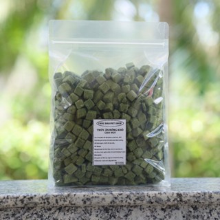 Viên cỏ mèo mix thịt gà loại mềm 500gr thơm ngon bổ dưỡng, hỗ trợ tiêu búi lông