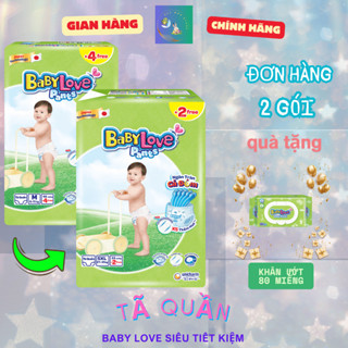   Kèm Quà Bỉm tã quần BABY LOVE M48 L48 XL48 XXL48 3XL33 4XL33 5XL33 