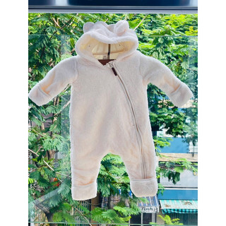 Body lông cừu dành cho bé 0-3 tháng