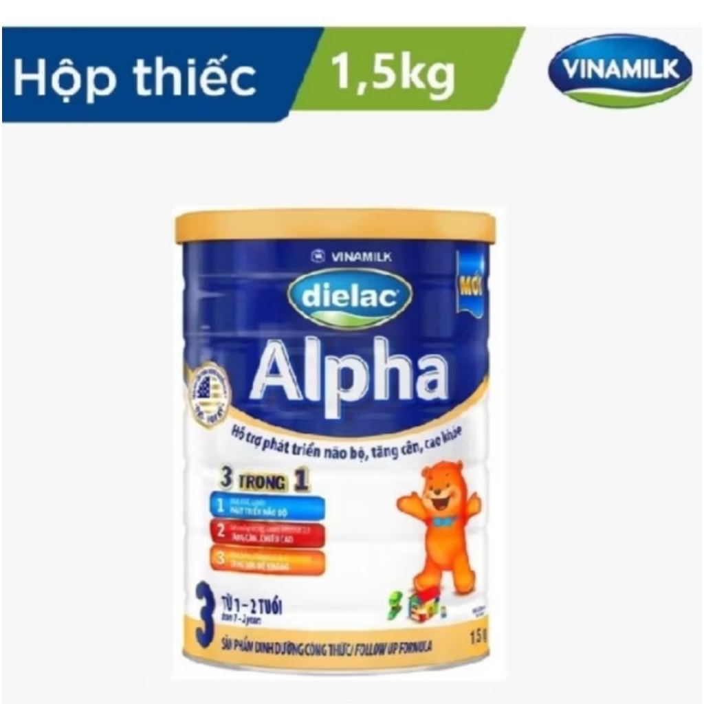 Sữa Dielac Alpha 3  /1,5kg .