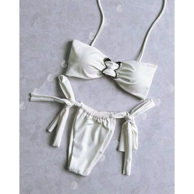 tuyetanh bikini hai mảnh quần luồn dây áo khoen màu nâu siêu xinh | BigBuy360 - bigbuy360.vn