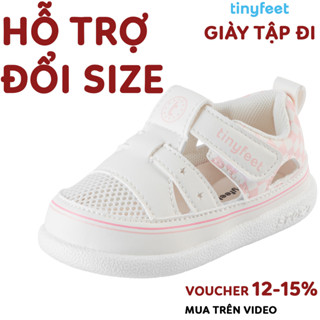 Giày Tập Đi Cho Bé Siêu Nhẹ TINYFEET TN03 Chống Bẹt Chân, Dép Cho Bé Trai Bé Gái Thoáng Khí