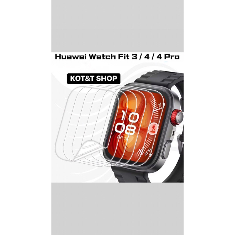 Combo 2 Miếng Hydrogel Film Cho Huawei Watch Fit 4 / 4 Pro / 3 Bảo Vệ Màn Hình Cho Huawei Watch Fit4