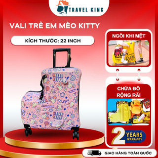 Vali Trẻ Em Ngồi Được Size 20 Inch – Vali Ghế Ngồi Cho Bé Xách Tay Lên Máy Bay Tàu Du lịch