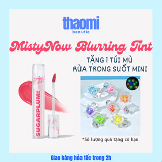 Son Tint Nước Lâu Trôi Mờ Rãnh Môi Thuần Chay MistyNow Blurring Tint Ofélia SUGARPLUM 3.8g