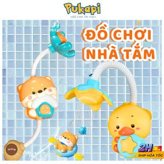 Vòi Sen Cho Bé Vòi Sen Nhà Tắm Con Vịt Phun Nước Đồ Chơi Nhà Tắm Bồn Tắm Phòng Tắm- Đồ Chơi Cho Bé PUKAPI