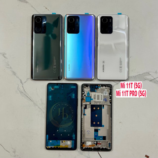 Vỏ bộ Xiaomi Mi 11T(5G) / 11T PRO(5G) zin hãng dùng chung. đầy đủ cụm kính camera-khay sim theo vỏ