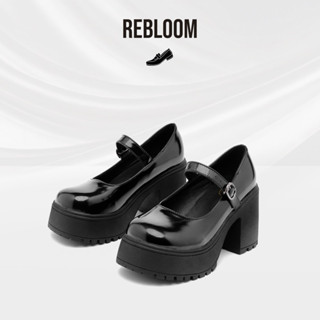 Giày cao gót Rebloom - Giày nữ BARBIE đế cao 10cm tôn dáng trending quai cài dễ mang - R2802