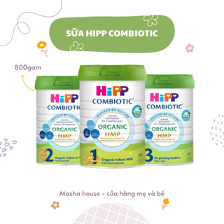 Sữa Hipp Organic Combiotic HMP, Số 1 2 3 hộp 800gr - Nhập Khẩu Chính Hãng