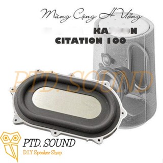  Màng loa cộng hưởng bass Citation 100 . Cộng hưởng chữ nhật 102*75mm chế loa siêu bass Citaion100 từ PTD Sound 