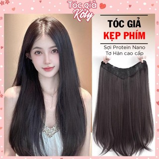 Tóc Giả Nữ Chữ U Kẹp Phím – Tóc Thẳng, Xoăn Lơi, Sóng Nước Mềm Mượt Như Thật