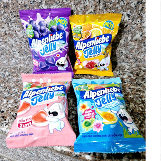  Kẹo Dẻo Hương Trái Cây Hỗn Hợp Mật ong  Alpenliebe Jelly Gói 24g 