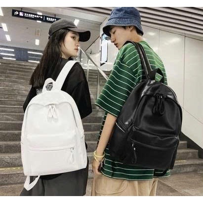 BL024-Balo da mềm phong cách thời trang nam nữ size đại đi học đi du lịch vừa A4 Samsora store -BL21