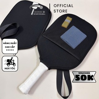 [HỎA TỐC] BAO ĐỰNG VỢT pickleball bảo vệ mặt vợt, 𝐂𝐨́ 𝐧𝐠𝐚̆𝐧 𝐥𝐮̛𝐨̛́𝐢 tiện lợi, có quai xách thời trang