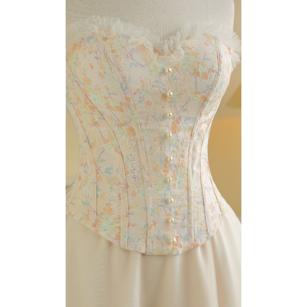 SÒ VINTAGE - SERA set áo corset và chân váy xòe | BigBuy360 - bigbuy360.vn