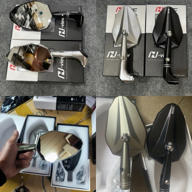 Kính gương chiếu Hậu Nhôm CNC H2C V2 , V5 , V8 chính hãng " Đủ Mẫu "