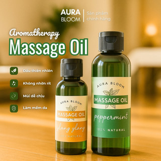  Dầu Massage Body Aura Bloom aromatherapy Yoni Massage Oil - Dầu Mát Xa tinh dầu thiên nhiên 